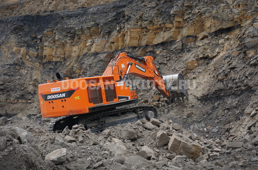 Doosan DX 800 LCA - купить карьерный экскаватор у официального дилера