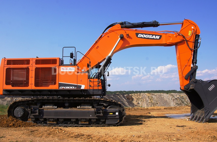 Doosan DX 800 LCA - купить карьерный экскаватор у официального дилера