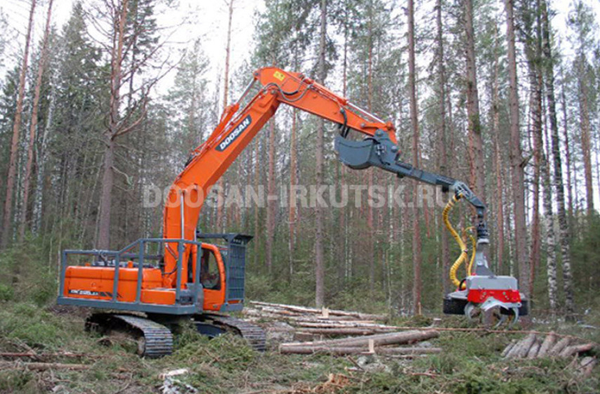 Экскаватор-харвестер-процессор DOOSAN DX 225