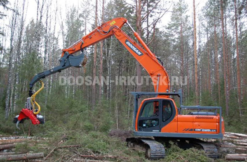 Экскаватор-харвестер-процессор DOOSAN DX 225