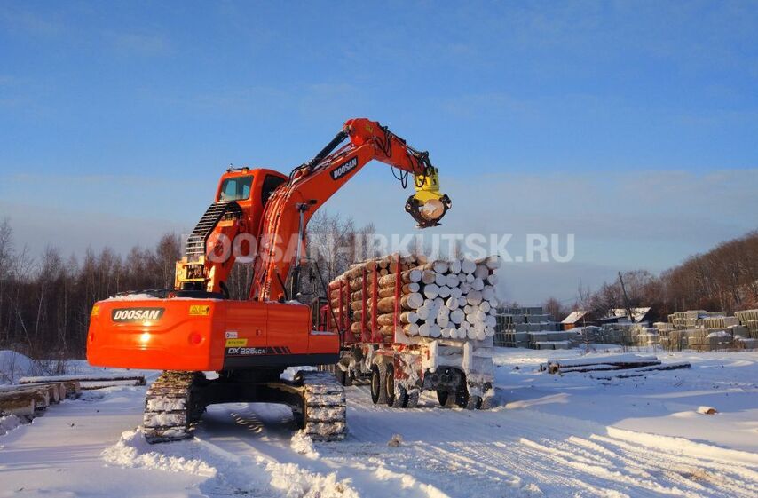 Бревноперегружатель гусеничный DOOSAN DX 225 LCA