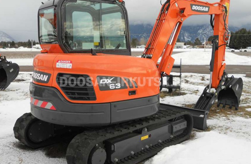 Гусеничный экскаватор DOOSAN DX 63-3