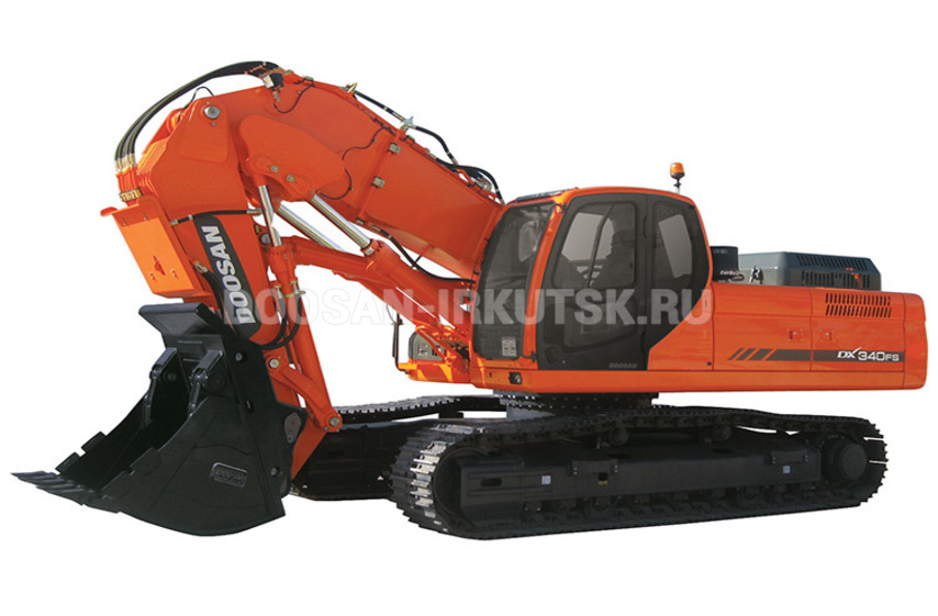 Гусеничный экскаватор Doosan DX 520 LC SFS с прямой лопатой купить в Иркутске